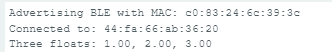 BLE Connection